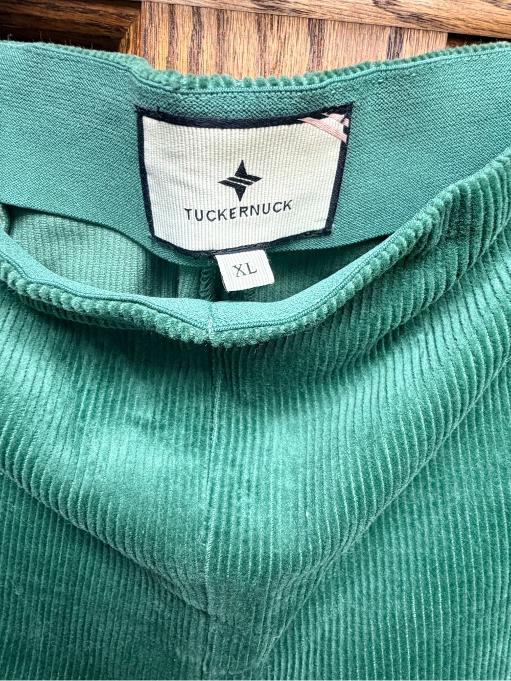 Tuckernuck Women’s Green Corduroy Pants